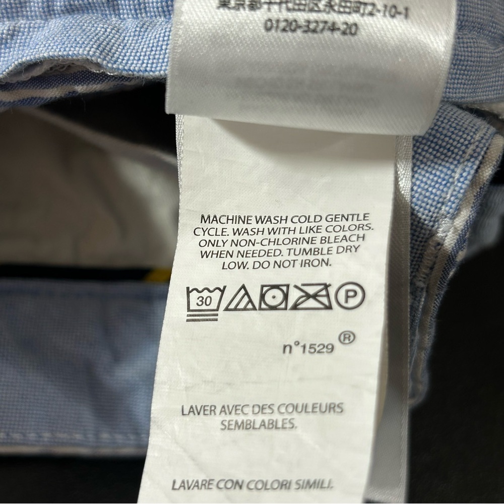 POLO Ralph Lauren Men's Seersucker Shorts Blue White Striped Size 44T - Picture 5 of 8